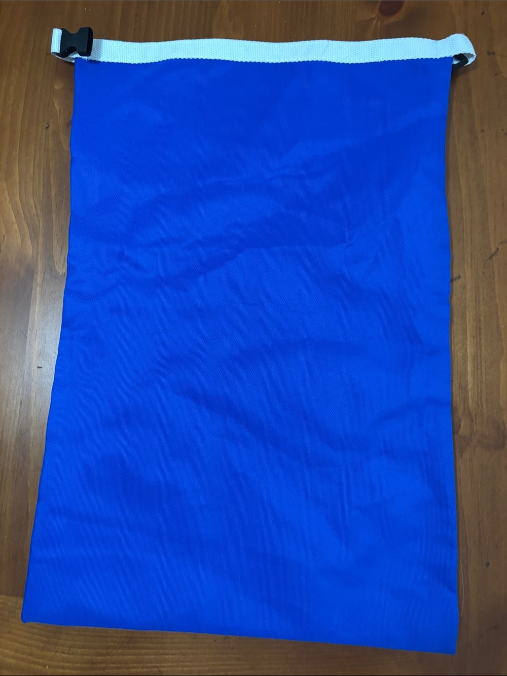 Brooks Blue Drawstring Shoe Bag with White Trim - Picture 2 of 3